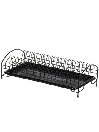Сушилка для посуды металл, с поддоном, 43х13.5х23 см, B080002