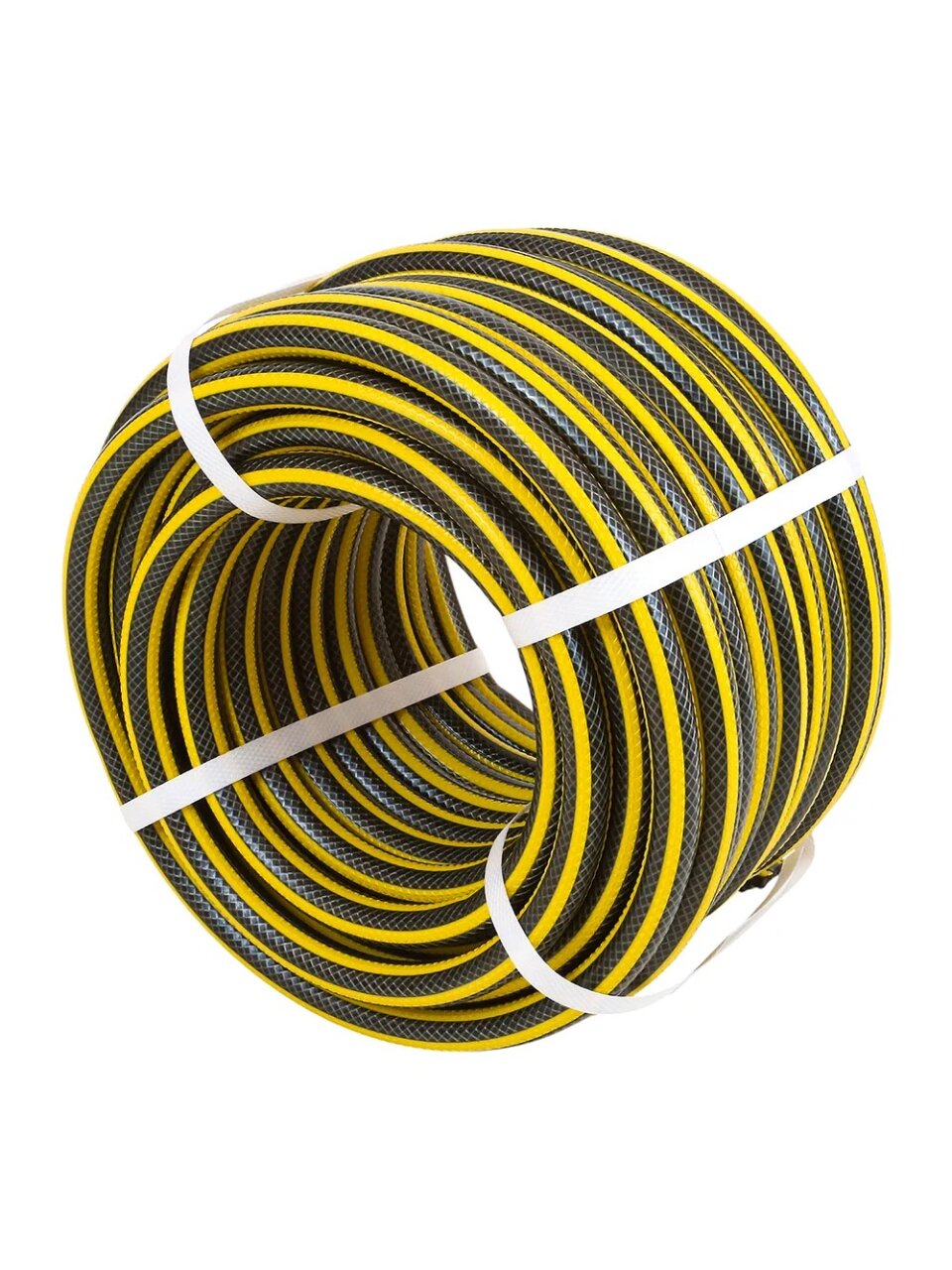 Шланг поливочный, 1/2 '', внутренний d12.5 мм, 22 атм, 25 м, 3 слоя, Жук, Comfort, ПВХ, желтый