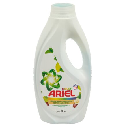 Гель для стирки Ariel, 0.78 л, для цветного и белого белья, Color, Ваниль и кедровое дерево