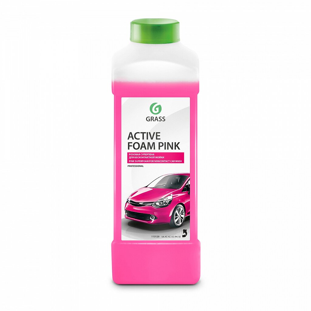 Активная пена Grass, Active Foam Pink, 1 л, 113120