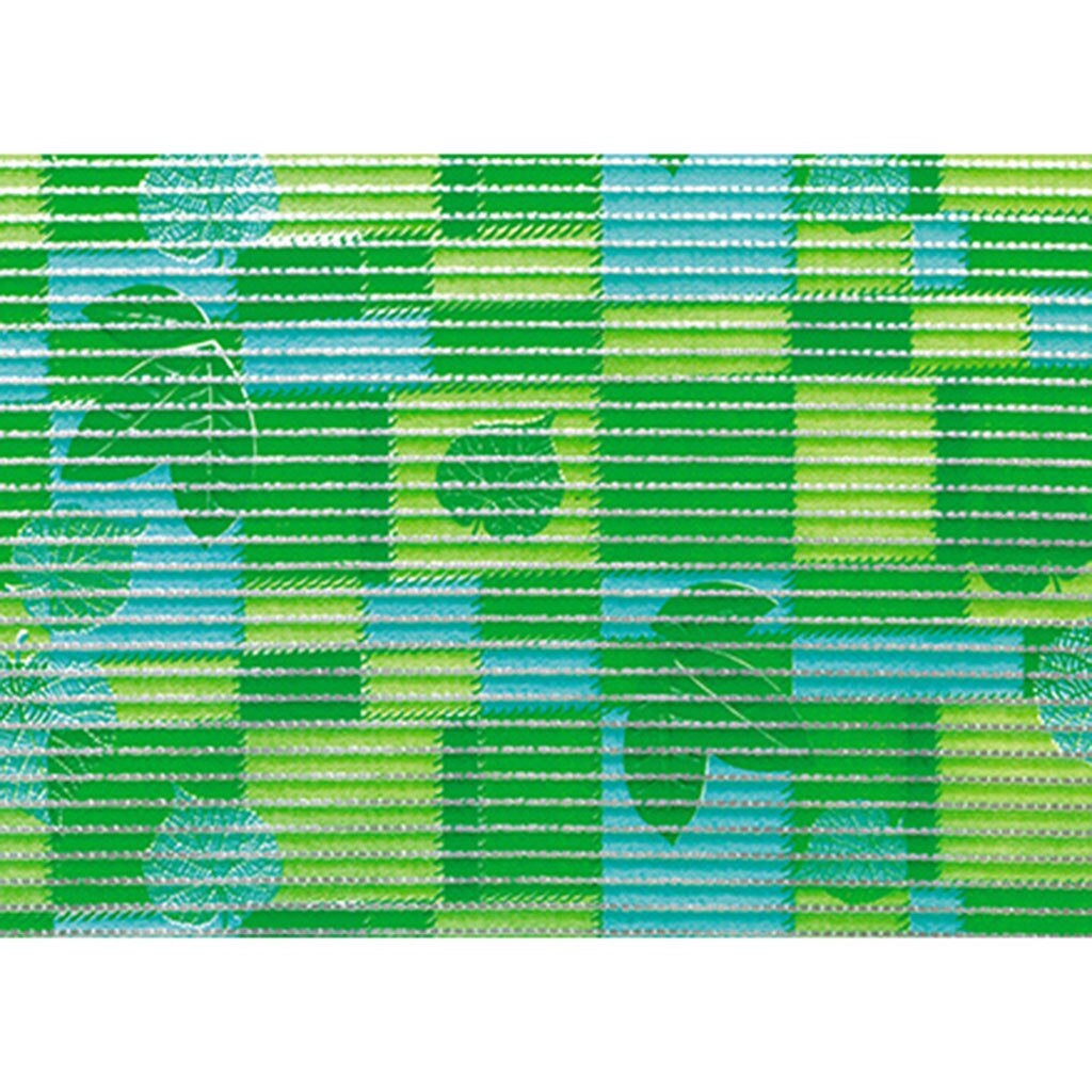 Коврик для ванной, антискользящий, 0.8х15 м, вспененный ПВХ, зеленый, Вилина, Аква Стандарт, 7147