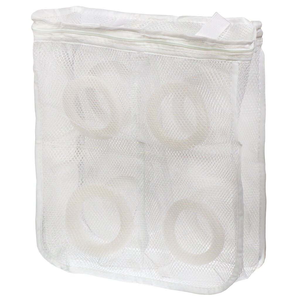 Мешок для стирки 32х30 см, с молнией, сетка, T2022-7114 мешок для стирки белья niklen 35x35x35 см