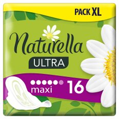 Прокладки женские Naturella, Ultra Maxi Duo Ромашка, 16 шт, 0001038246