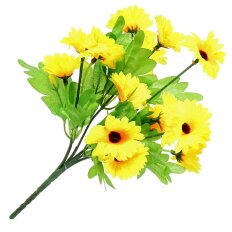 Цветок искусственный декоративный пасхальный, Маргаритка, 30 см, в ассортименте, FP216