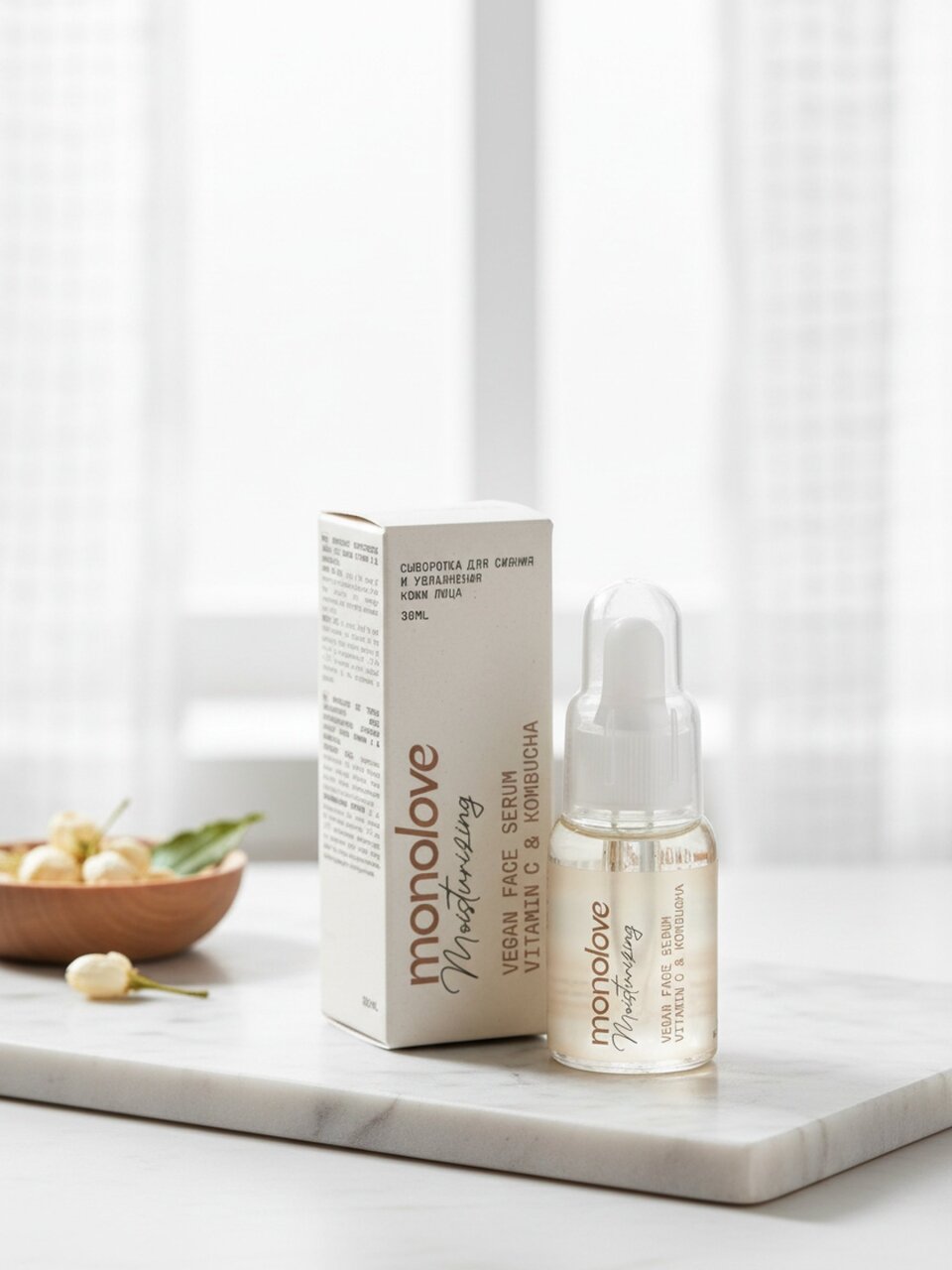 Сыворотка MonoLove bio, сияние и увлажнение, 30 мл