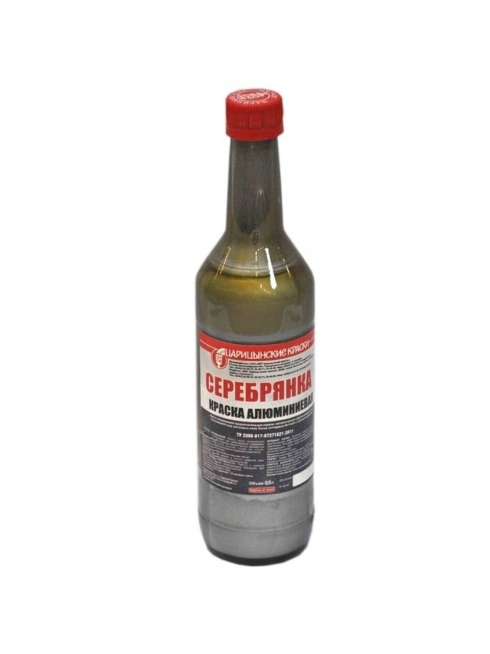 Серебрянка ВИТ, БТ-177, битумная, универсальная, глянцевая, 0.5 л