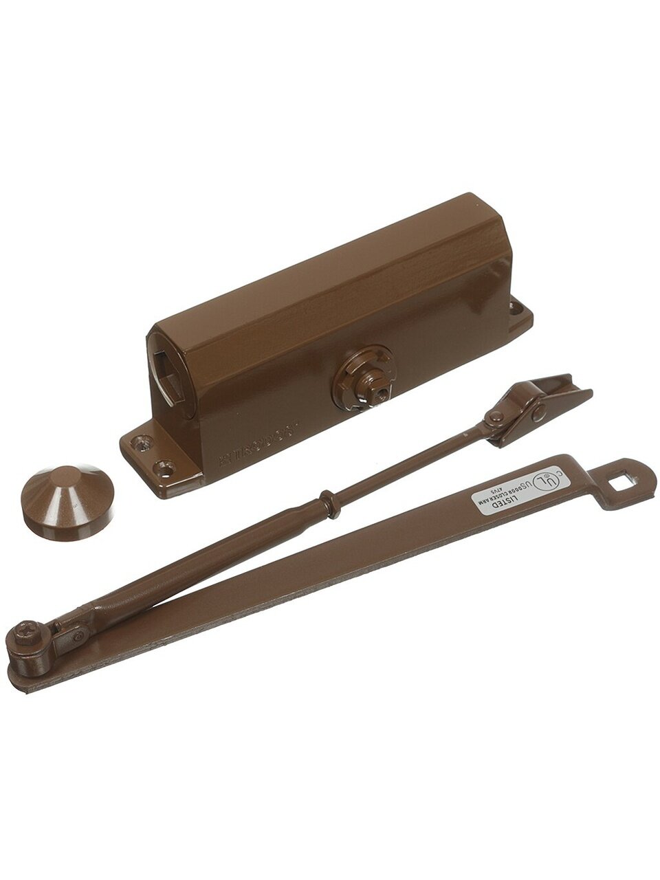 Доводчик дверной Trodos, TD-40, -35°C + 60°C °C, до 40 кг, коричневый, 272004