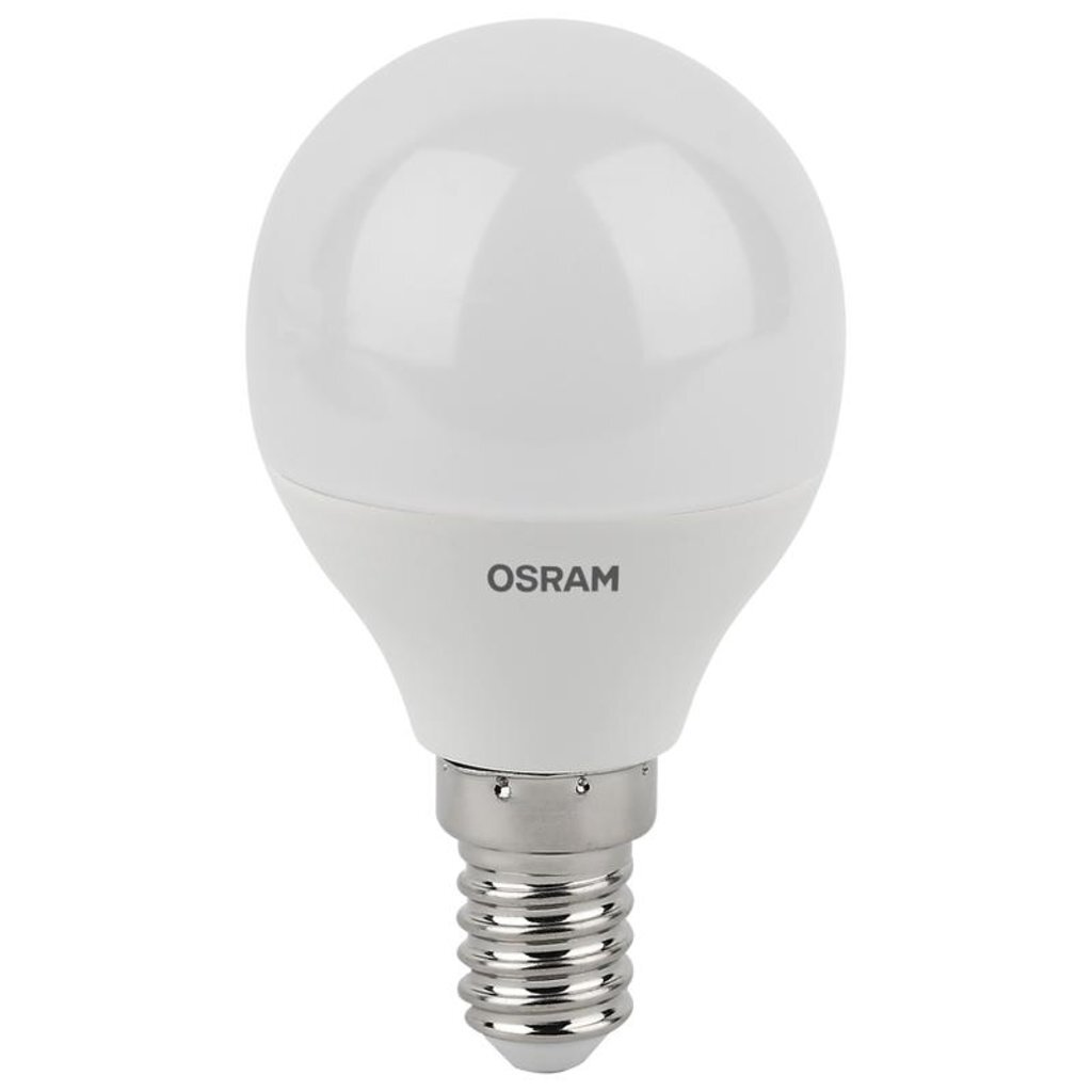 Лампа светодиодная LED Antibacterial P 5.5Вт мат. 4000К нейтр. бел.,бактер. пок. OSRAM 4058075561618