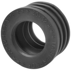 Манжета 50х32 мм, ТЭП, черная, MasterProf, индивидуальная упаковка, ИС.131606
