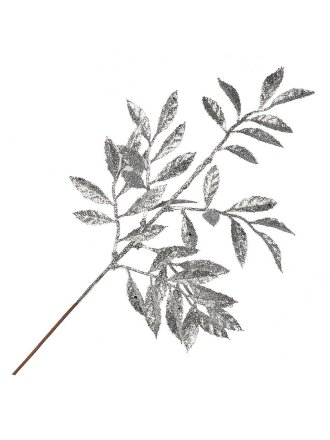 Ветвь декоративная 44х25 см, серебро, SYJFYA- 0923057