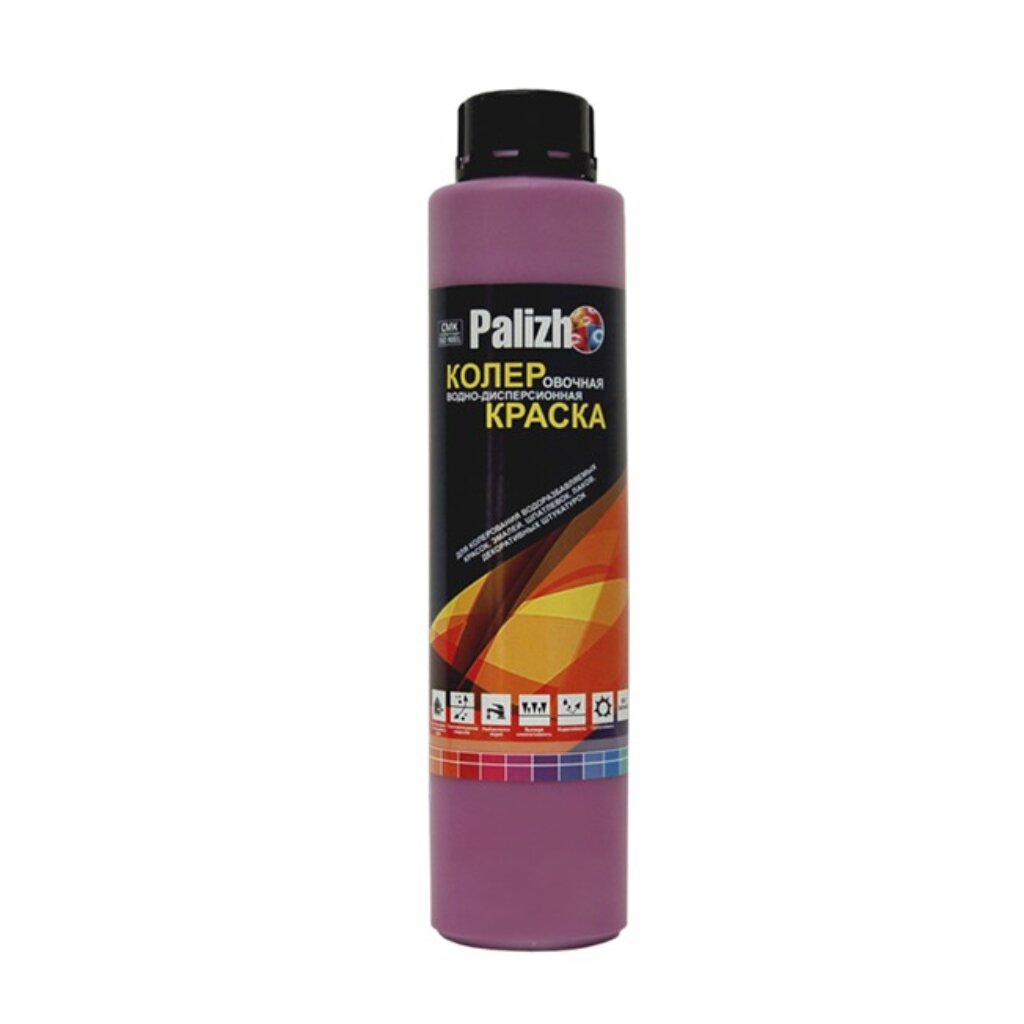 Колер краска, Palizh, №508, кирпичный, 750 мл флуоресцентная акриловая краска palizh