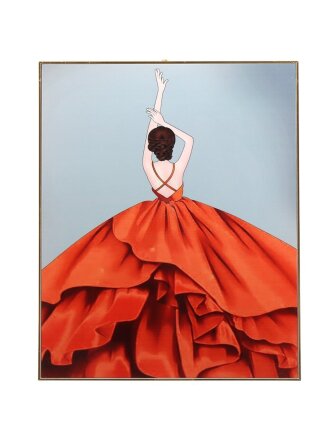 Картина 40х50 см, Девушка, Y4-5109