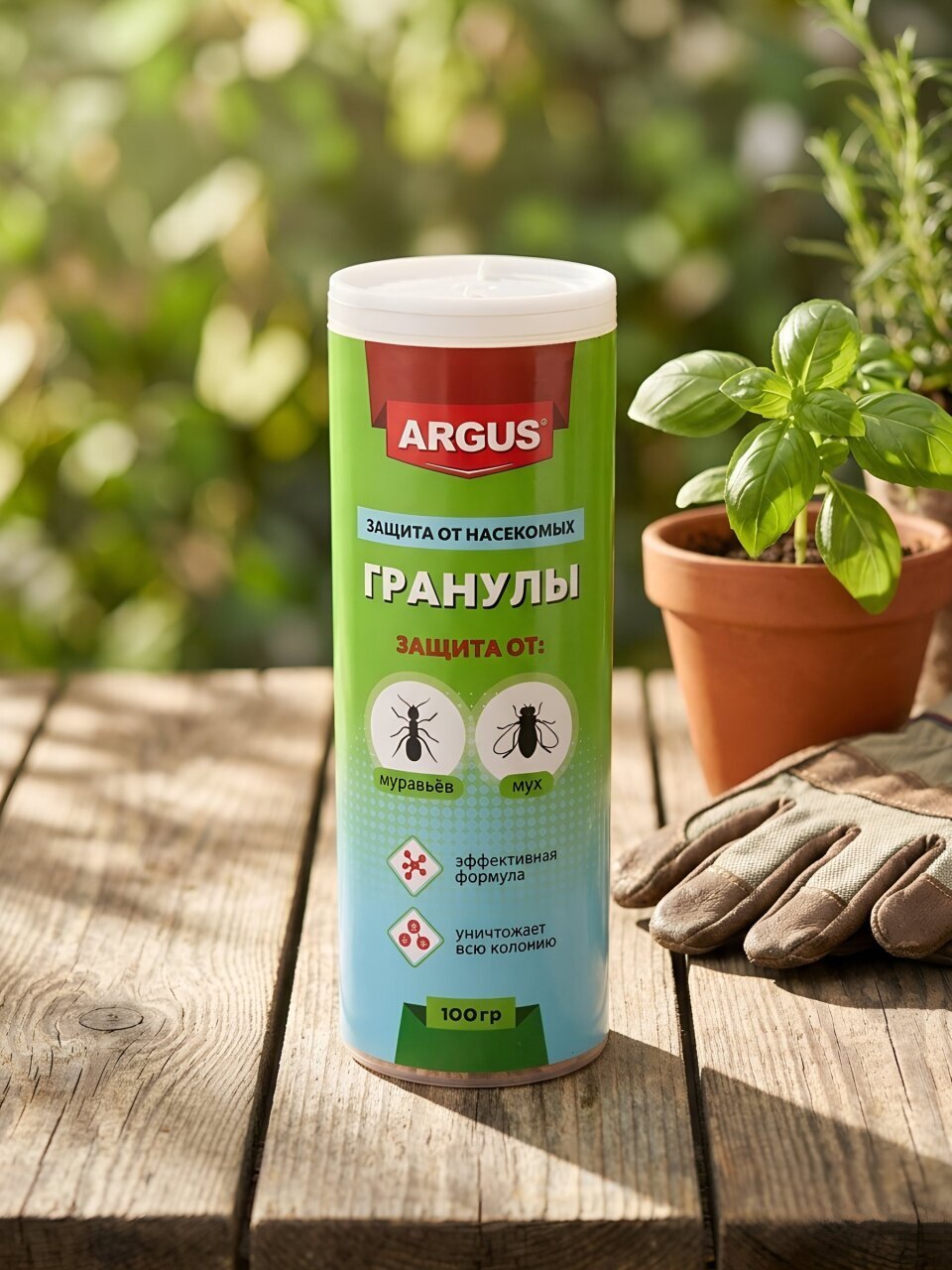 Инсектицид муравьи, мухи, гранулы, 100 г, Argus