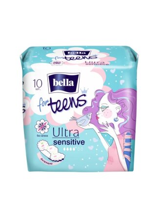 Прокладки женские Bella, for teens Ultra sensitive, 10 шт, BE-013-RW10-258