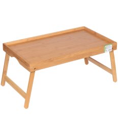Столик для завтрака бамбук, 50х30х4 см, прямоугольный, G11-M047-1