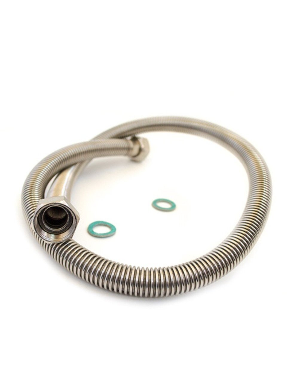 Подводка для газа 1/2''х1 м, г-г, сильфон, ELKA