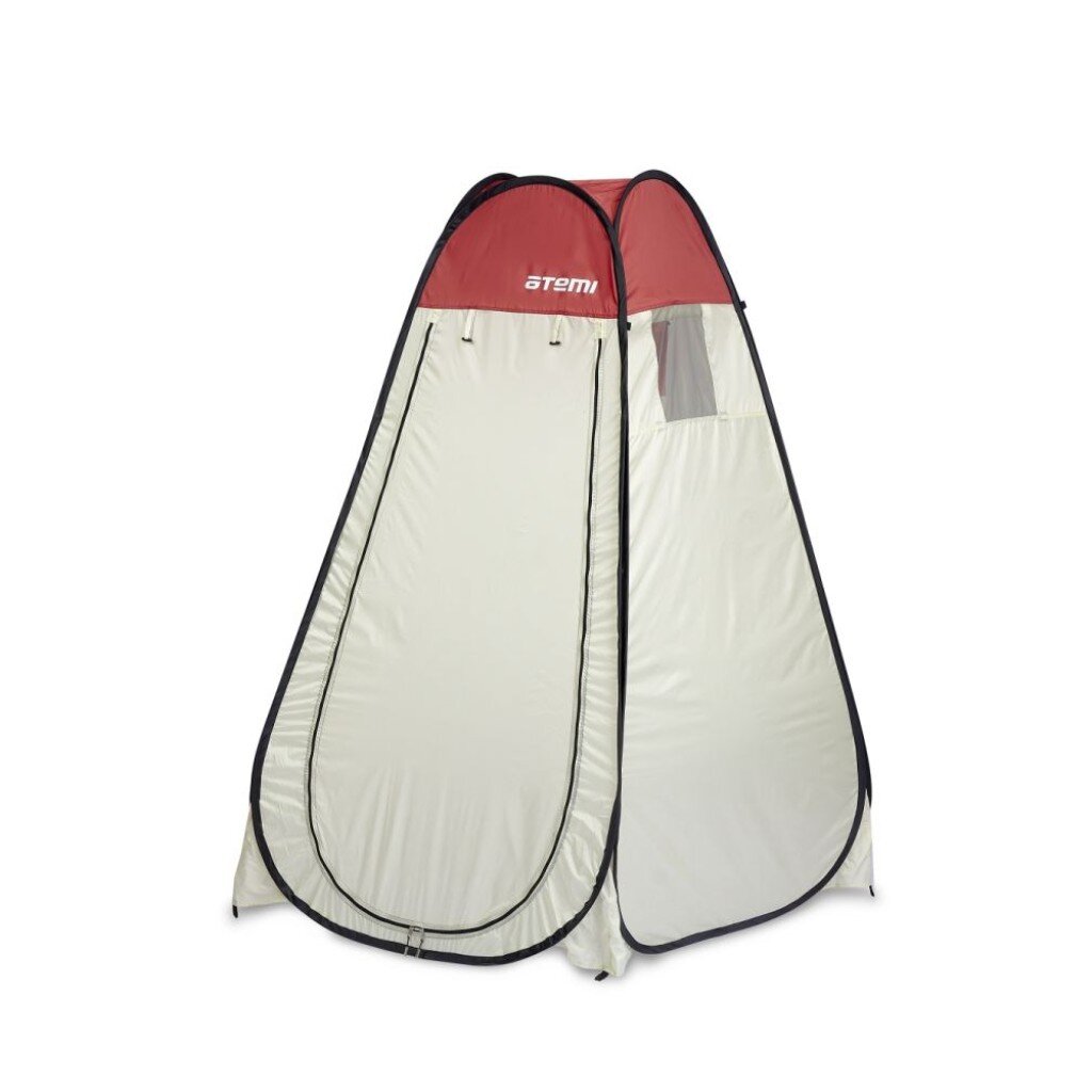 Палатка - кабинка 1-мест, 115х190 см, 1 слой, 1 комн, 2 вентиляционных окна, Atemi, DT-1G коньки фигурные atemi
