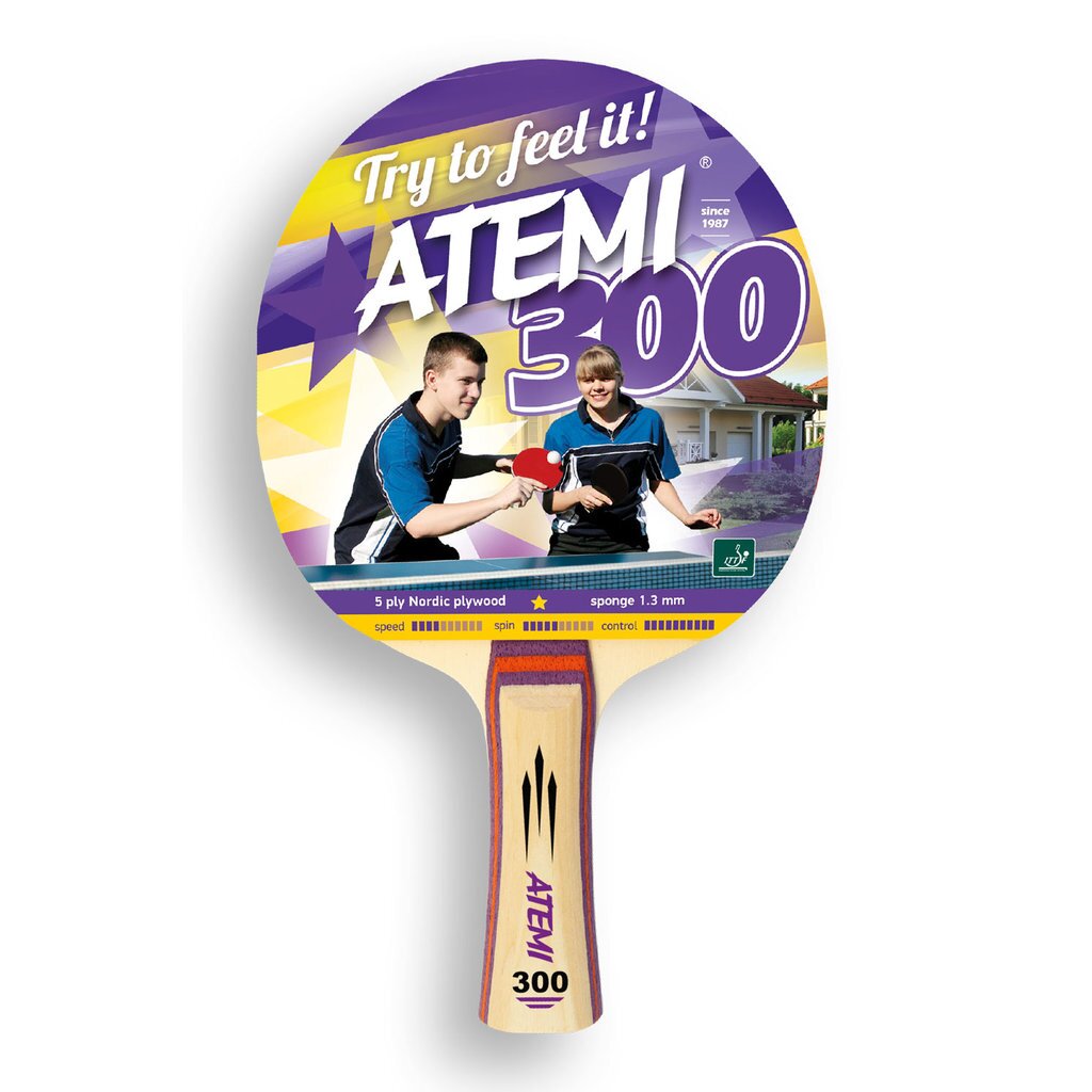 Ракетка для настольного тенниса Atemi 300 CV, 00000030326