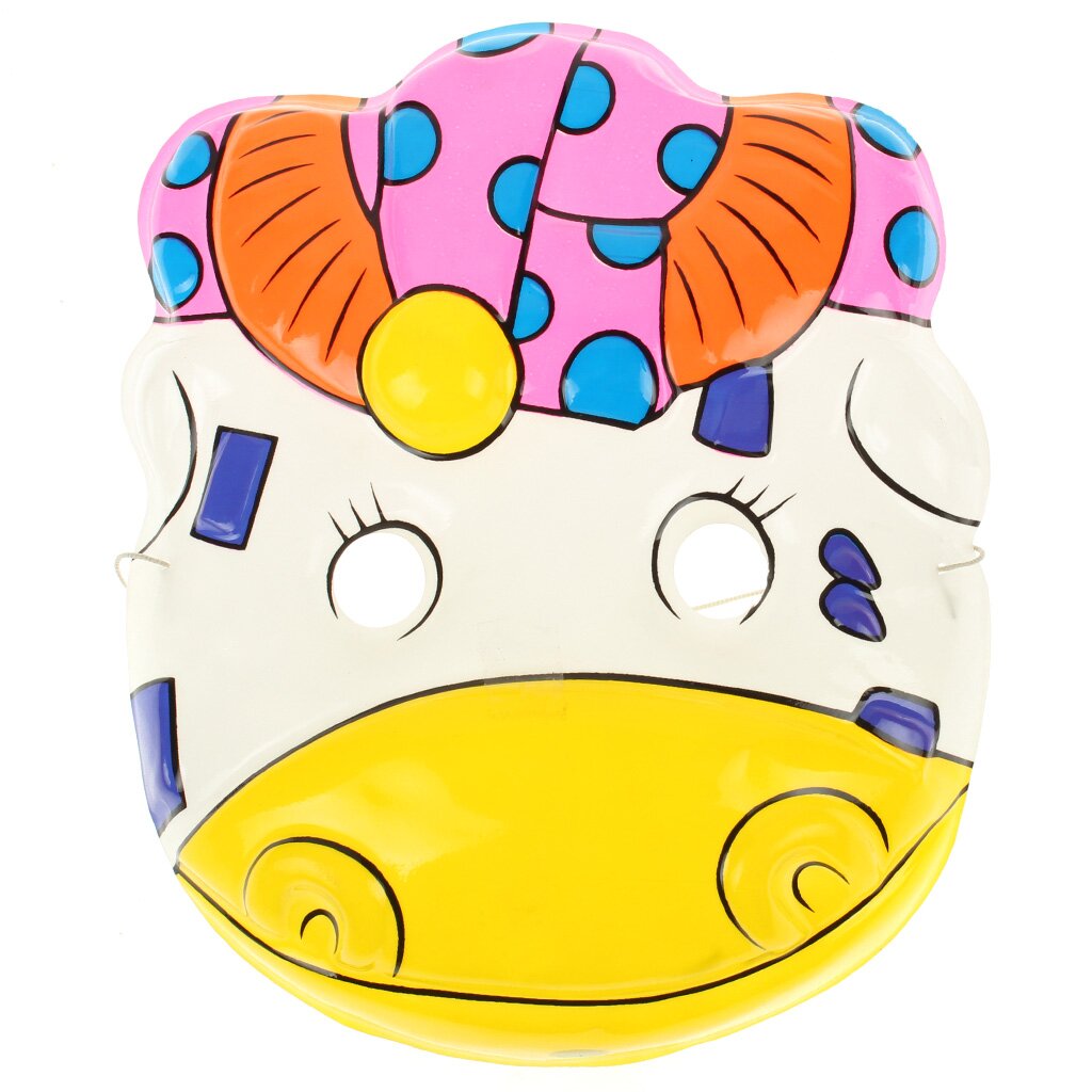 Карнавальная маска Snowmen Животные в клоунском уборе Е50622