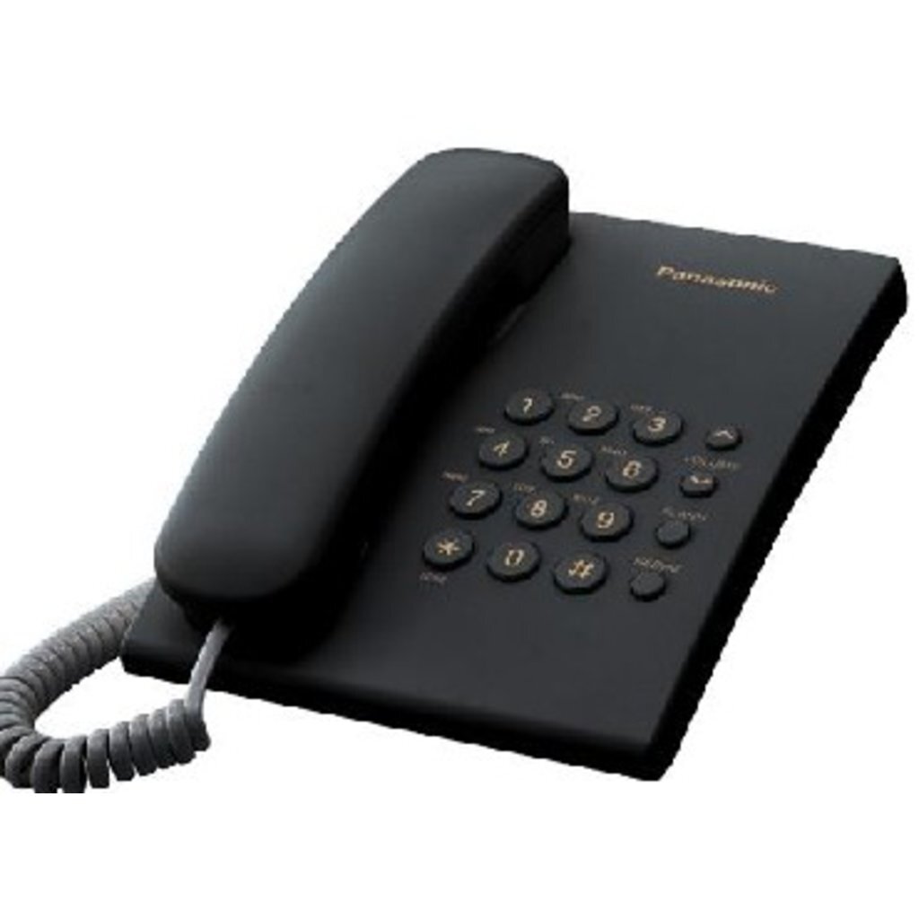 Телефон проводной PANASONIC KX-TS2350RUB