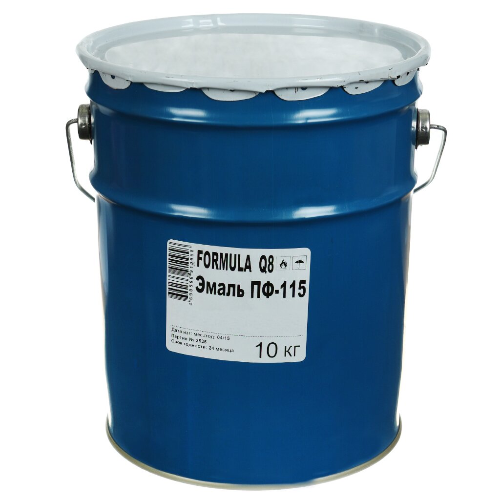 Эмаль ПФ-115 Formula Q8 белая, 10 кг