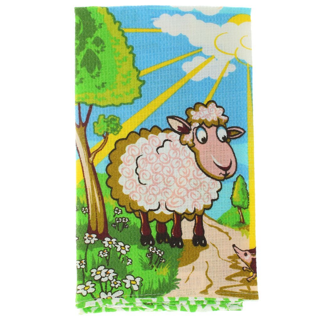 т Полотенце кух 48*62 Овечка-Селянка МТ88-233