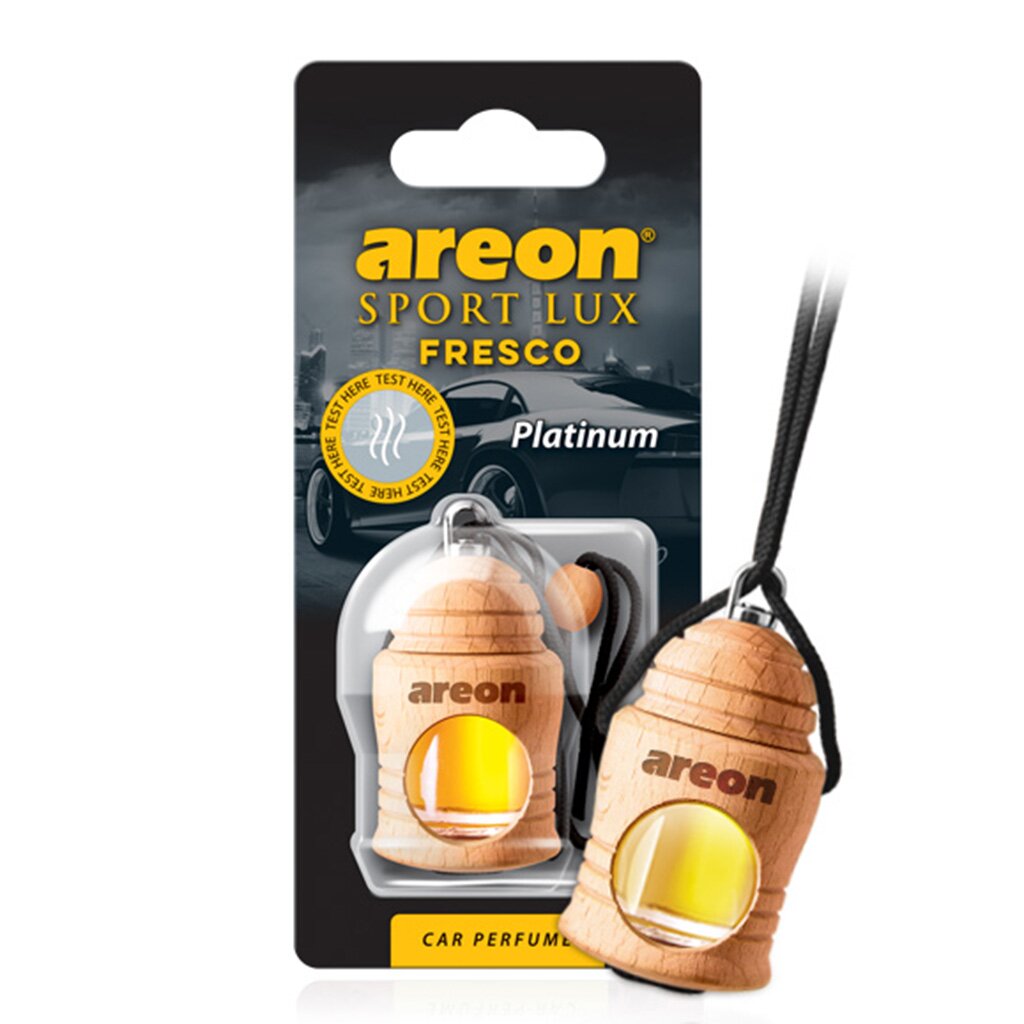 Ароматизатор в машину подвесной бочонок Areon Fresco Sport Lux Platinum 704-051-L03 299₽