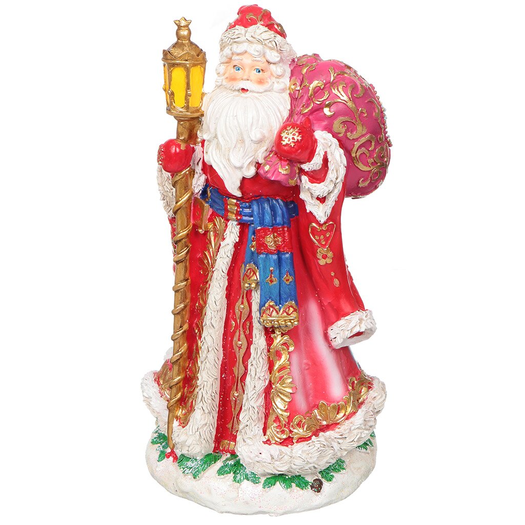 Фигурка декоративная Дед Мороз с подарками 75529, 25 см