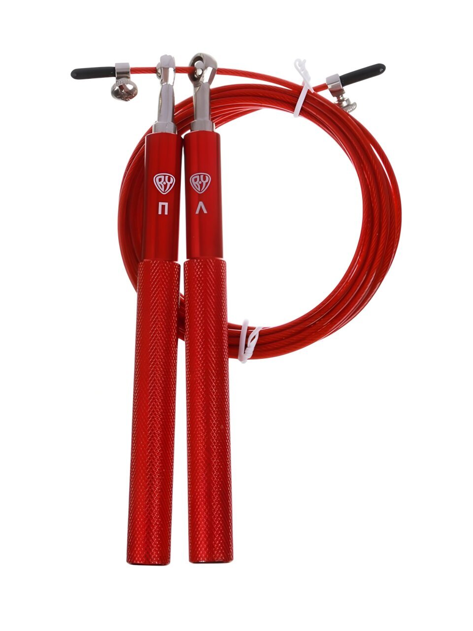 Скакалка 3 м, сталь, скоростная, d2.3, ручка, PVC, By Sport, Русские супергерои, 190-027