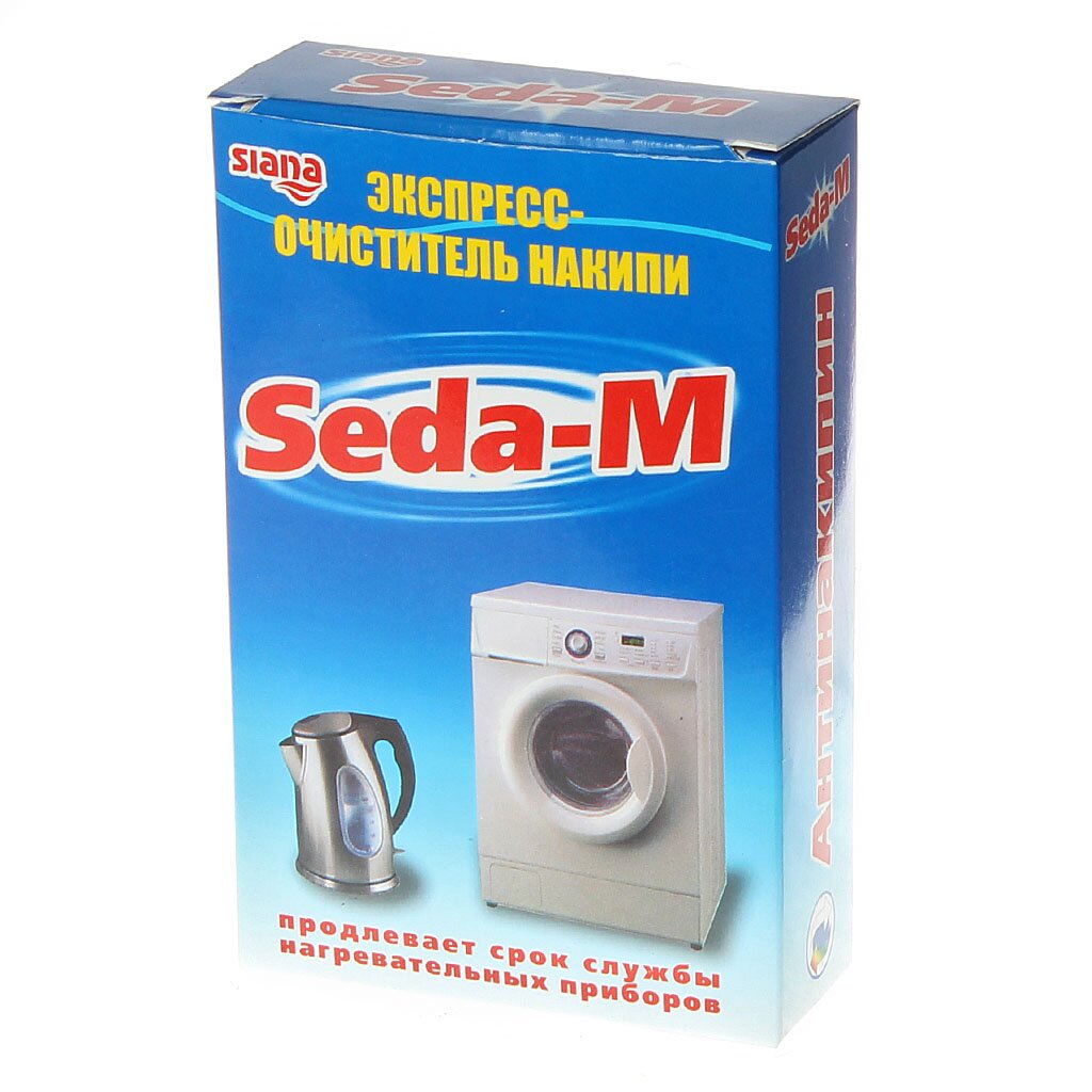 Антинакипин Седа-М, для стиральной машины автомат, сухой, 200 г