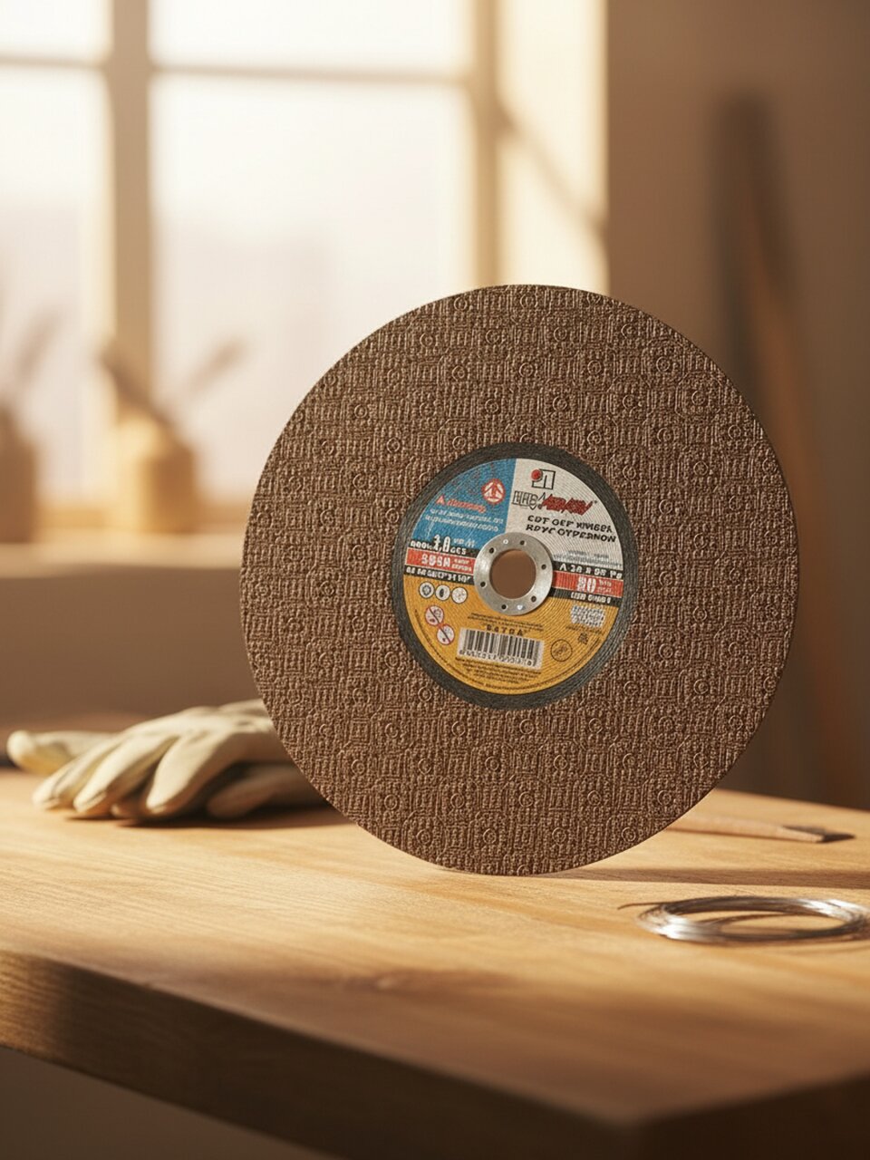 Круг отрезной по металлу, LugaAbrasiv, Extra, BF, d400х3 мм, d32 мм, зерн A24, S 80 м/с