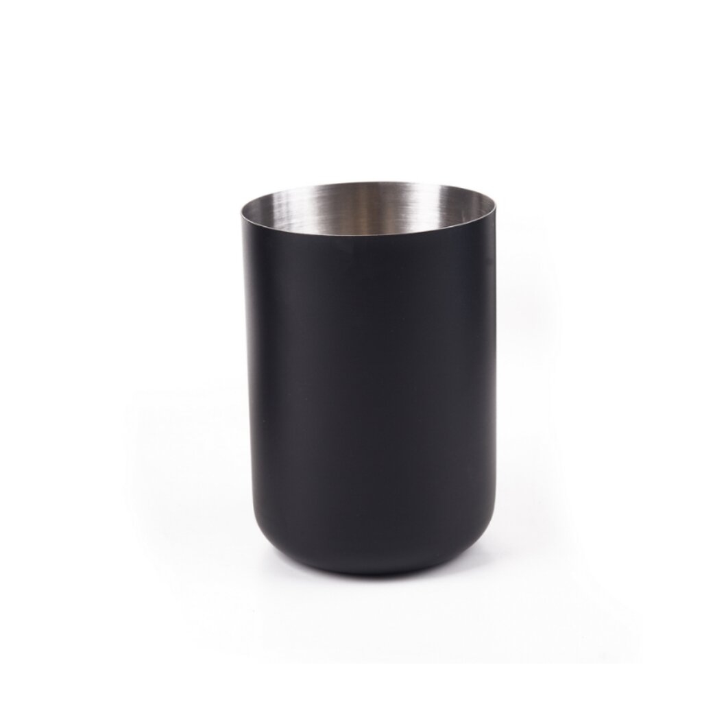 Стакан для зубных щеток, металл, черный, B1034P-2RD подставка стакан для канцелярских принадлежностей meshu rose gold квадратная металл