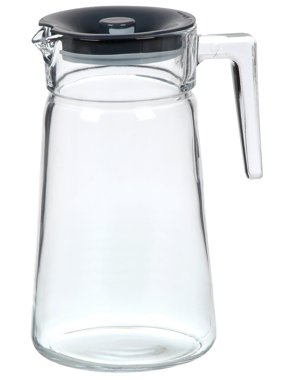 Кувшин стекло, 2 л, с крышкой, Pasabahce, City, 43038B, grey