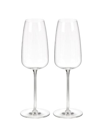Бокал для шампанского, 360 мл, хрустальное стекло, 2 шт, Repast@Rona, Orbital, 63156
