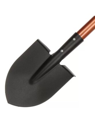 Лопата штыковая, сталь, 1.5х160х1200 мм, черенок дюралюминиевый, Kopper Tools, ФИ.091, дамская остроконечная