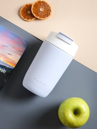 Термокружка нержавеющая сталь, 0.48 л, сиреневая, Y4-9306