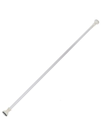 Карниз для ванной 160 см, 300 см, телескопический, белый, A310035