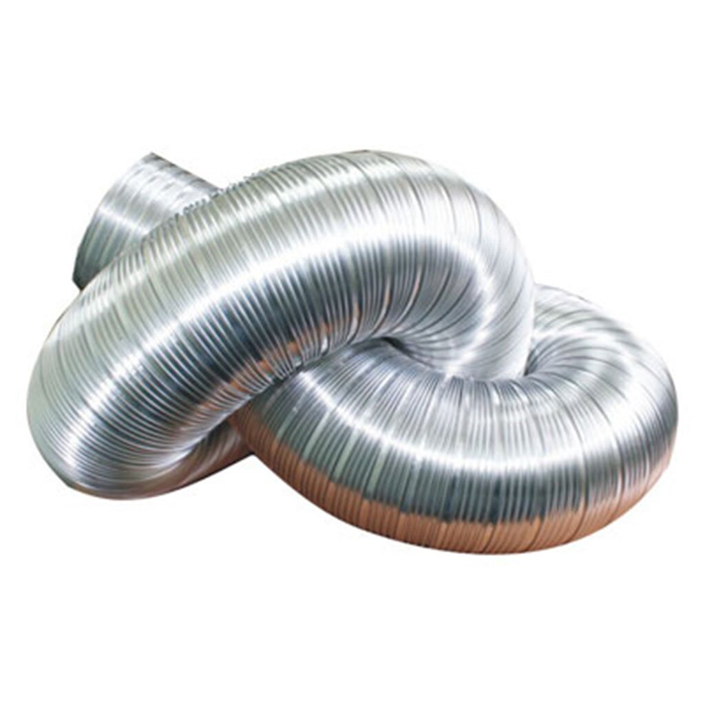 Воздуховод вентиляционый алюминий, диаметр 80 мм, гофрированный, 3 м, Event