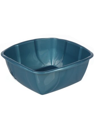 Таз пластик, 13 л, квадратный, в ассортименте, Илан-пласт, ЦТ13