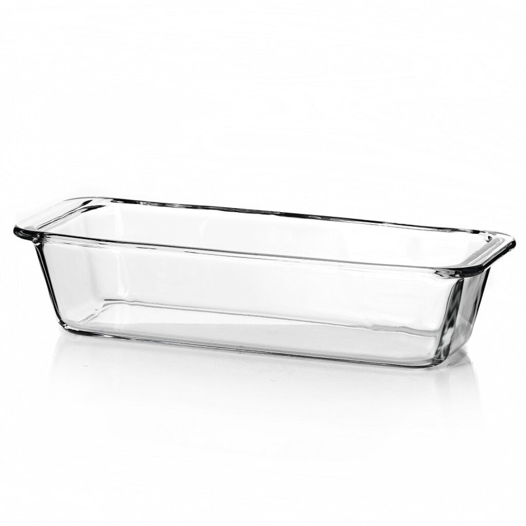 Форма для запекания стекло, 12.5х31х7 см, 1.6 л, прямоугольная, Borcam, 59104