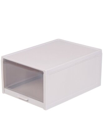 Контейнер для хранения обуви, 15.8х25х35 см, серый, Y4-6463