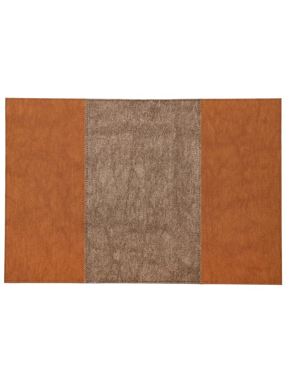 Салфетка декоративная 45х30 см, прямоугольная, коричневая, Patchwork, DMP13