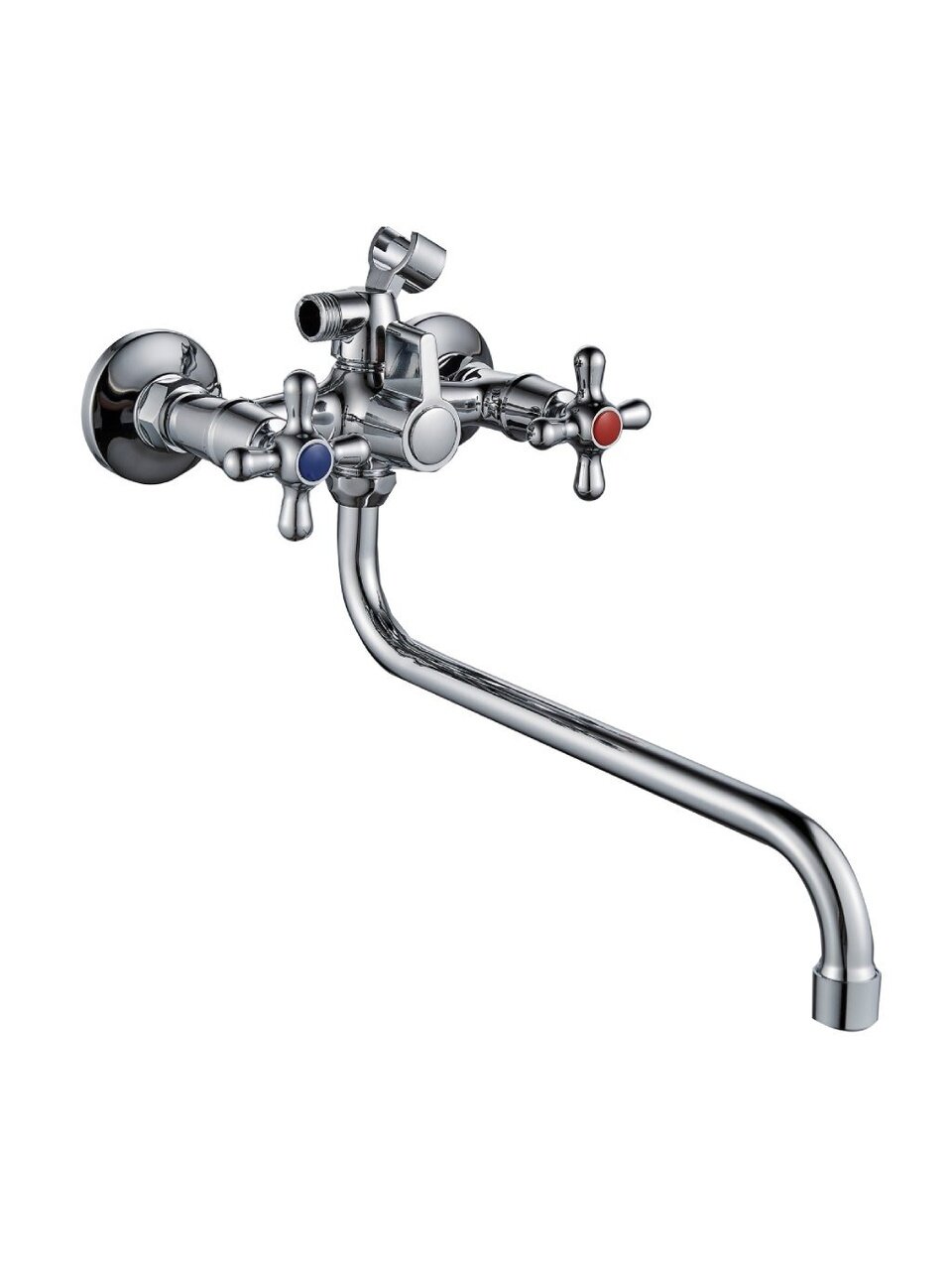 Смеситель для ванны, Gota Rocio, Barcelona, с кран-буксой, хром, 095710-GOTA