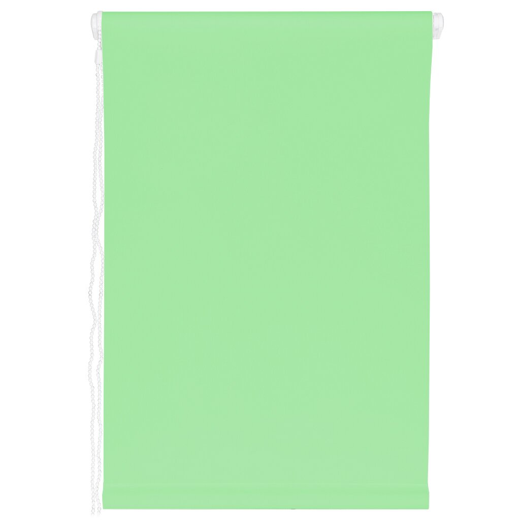 Рулонная штора MJ светло-зеленая, 50х160 см