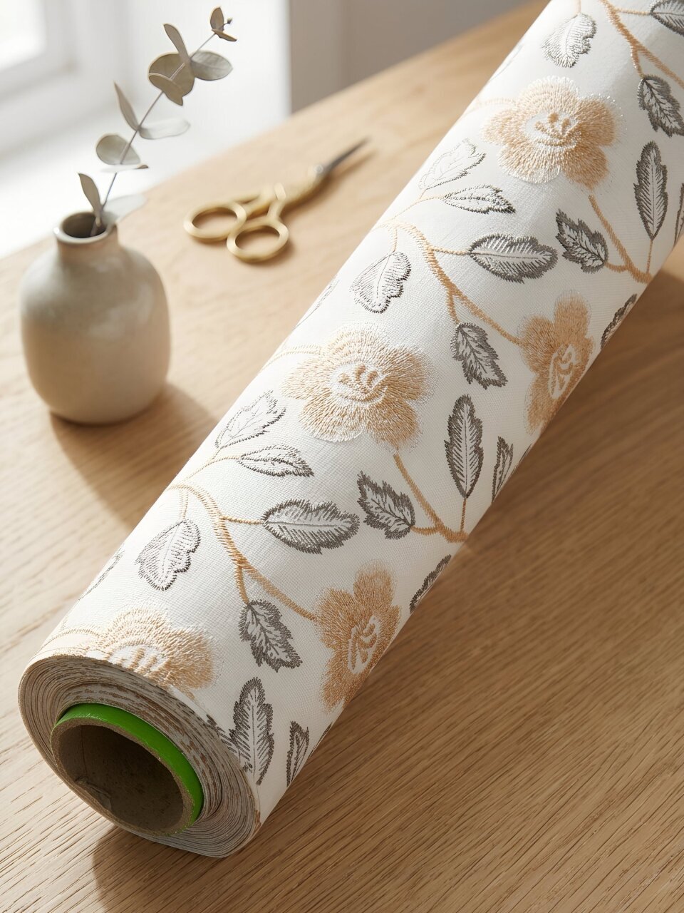 Клеенка Dekorelle, Eleganta, 1.4х19 м, ПВХ на тканевой основе, EL010