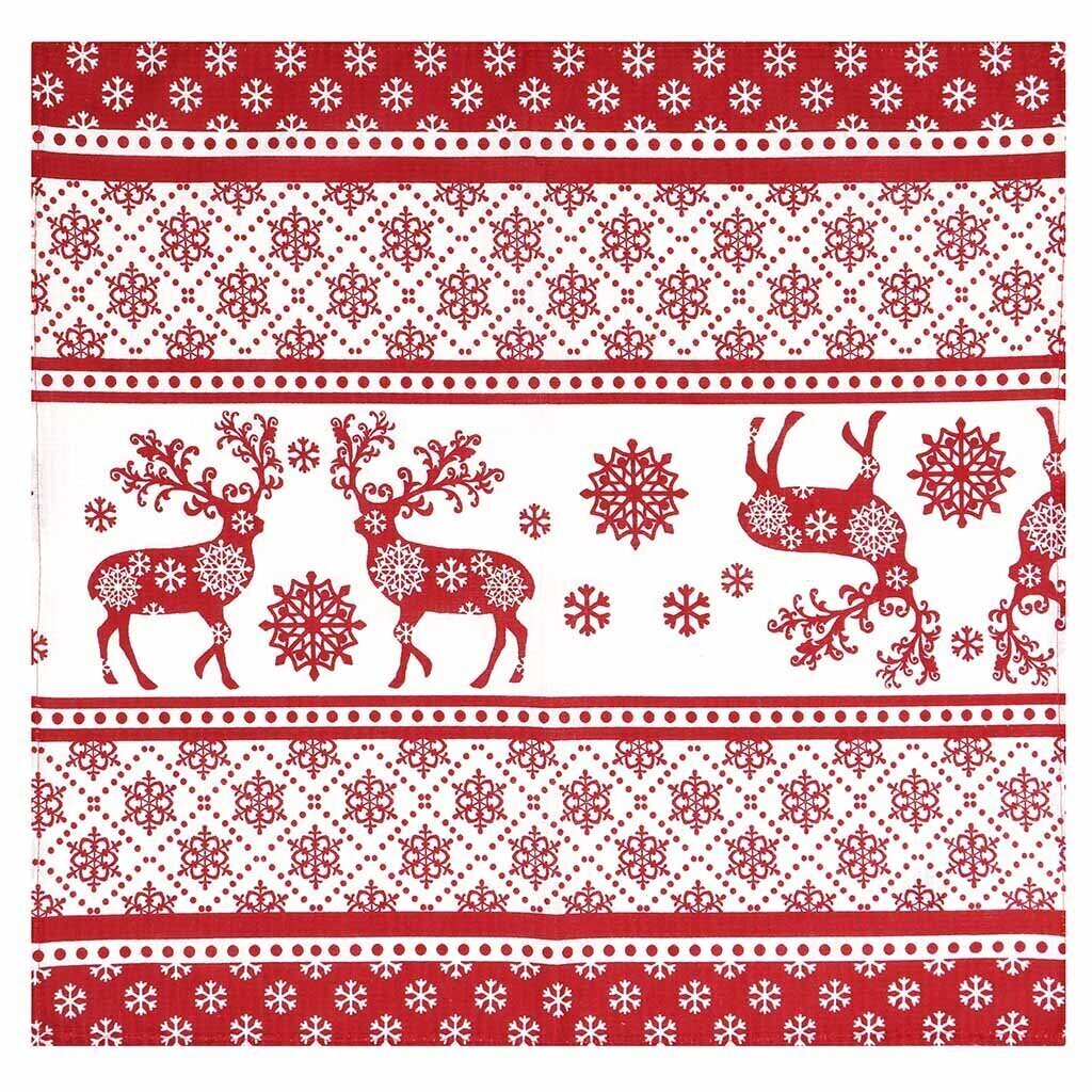 Полотенце кухонное вафельное, 40х50 см, 100% хлопок, Winterland, Тироль, Россия, 670927