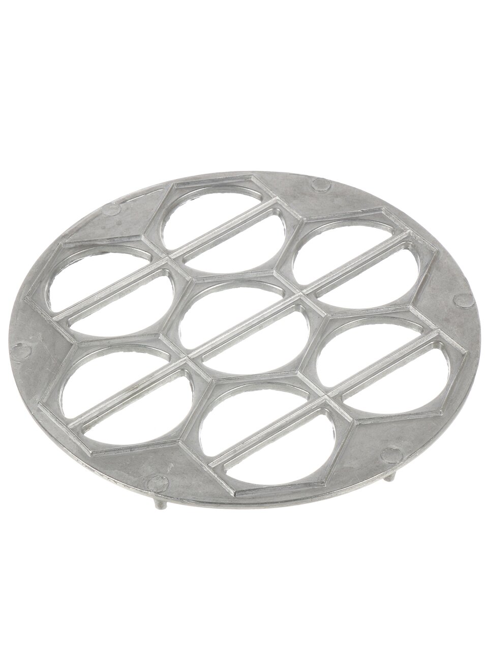 Варенница металл, 25 см, серебряная