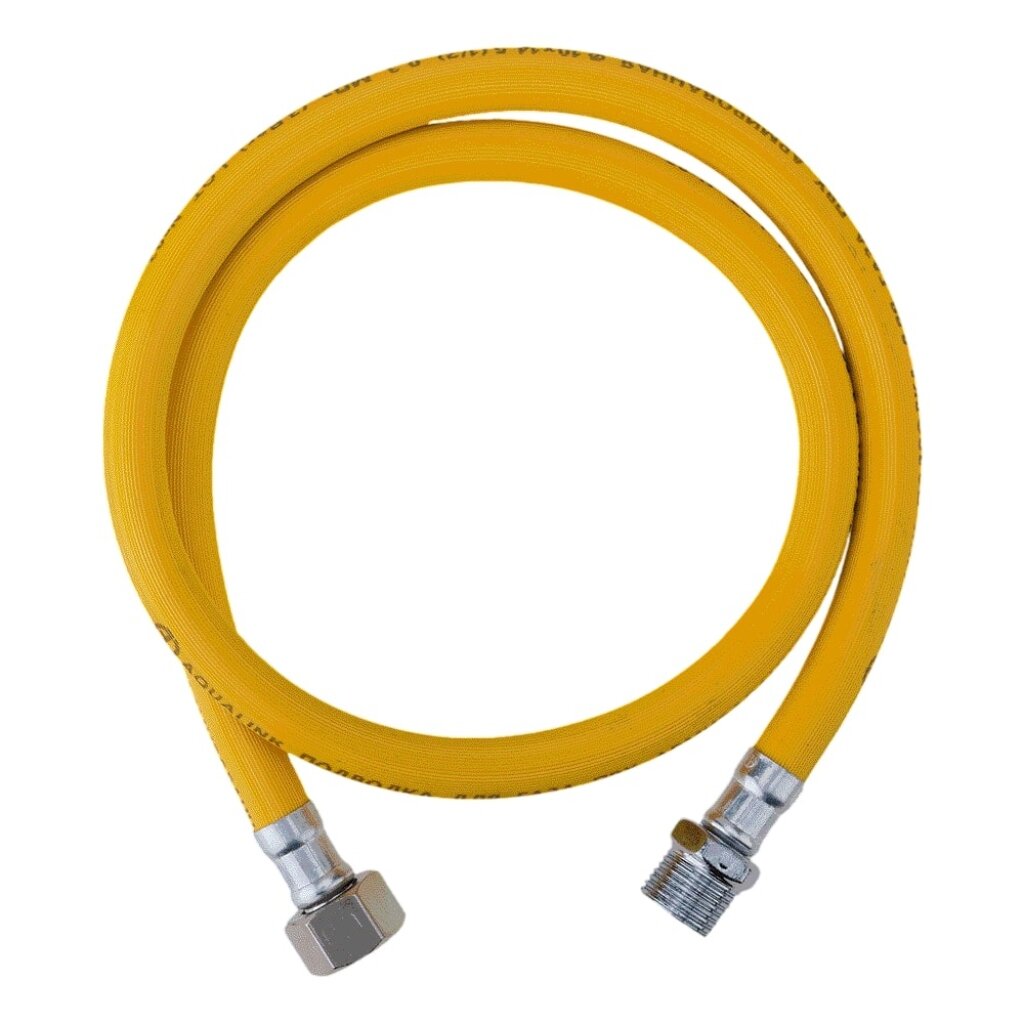 Подводка для газа 3/4"х0.4 м, г-ш, ПВХ, AquaLink