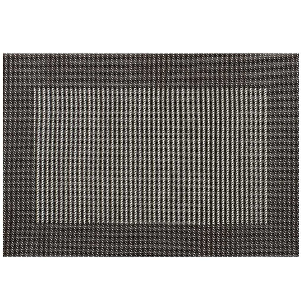 Салфетка сервировочная полимер, 45х30 см, прямоугольная, серо-коричневая, Y3-1121