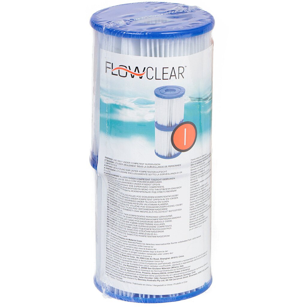 Картридж для фильтр-насоса Bestway, I, 58093 BW очиститель вакуумный для бассейна к фильтр насосу автоматический bestway aquadrift 58665